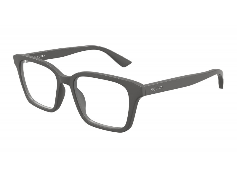Alexander McQueen AM0566O 003 szürke szemüveg - demo lencse