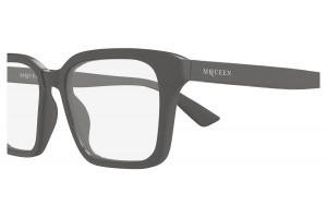 Alexander McQueen AM0566O 003 szürke szemüveg - demo lencse