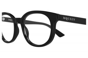 Alexander McQueen AM0567O 001 fekete szemüveg