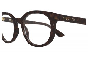 Alexander McQueen AM0567O 002 Havana - demo lencse