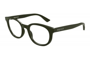 Alexander McQueen AM0567O 003 GREEN DEMO LENS szemüveg
