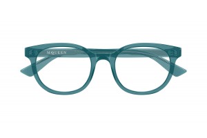 Alexander McQueen AM0567O 005 kék szemüveg