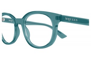 Alexander McQueen AM0567O 005 kék szemüveg