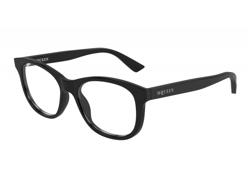 Alexander McQueen AM0568O 007 fekete szemüveg