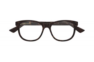 Alexander McQueen AM0568O 008 HAVANA szemüveg
