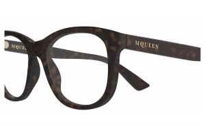Alexander McQueen AM0568O 008 HAVANA szemüveg