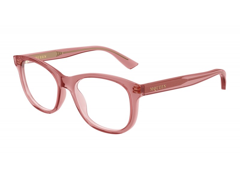 Alexander McQueen AM0568O 011 piros demo szemüveg