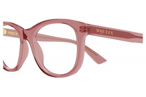 Alexander McQueen AM0568O 011 piros demo szemüveg