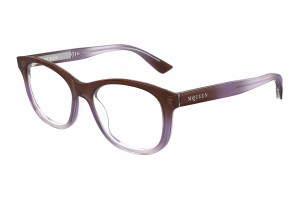 Alexander McQueen AM0568O 012 barna szemüveg