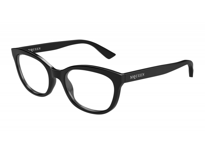 Alexander McQueen AM0569O 001 fekete szemüveg