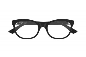 Alexander McQueen AM0569O 001 fekete szemüveg