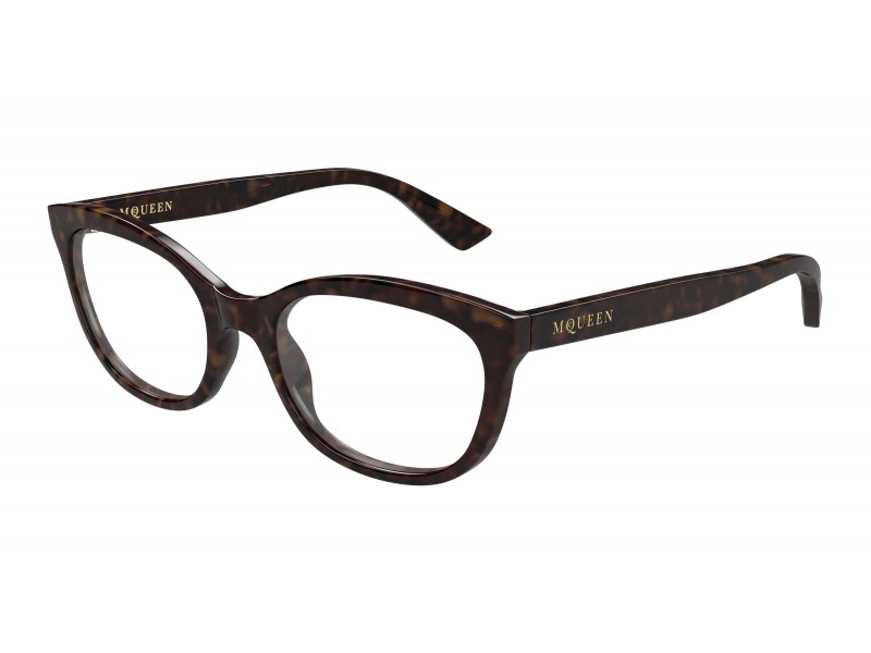 Alexander McQueen AM0569O 002 HAVANA szemüveg
