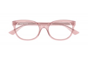 Alexander McQueen AM0569O 004 pink demo lencse szemüveg