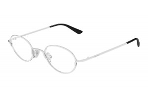 Alexander McQueen AM0562O 001 - ezüst szemüveg (demo lencse)