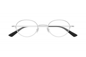 Alexander McQueen AM0562O 001 - ezüst szemüveg (demo lencse)