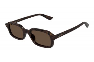 Alexander McQueen AM0558S HAVANA barna napszemüveg