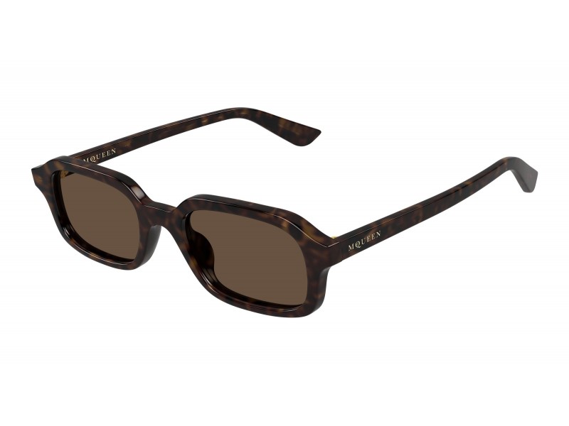 Alexander McQueen AM0558S HAVANA barna napszemüveg