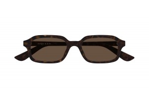 Alexander McQueen AM0558S HAVANA barna napszemüveg