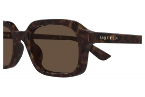 Alexander McQueen AM0558S HAVANA barna napszemüveg