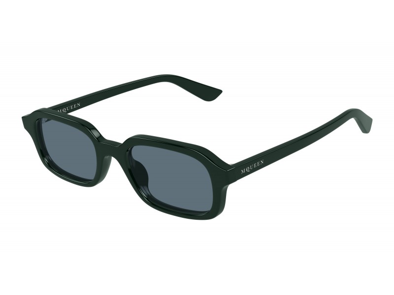 Alexander McQueen AM0558S 004 zöld-kék napszemüveg