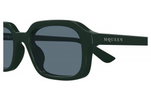 Alexander McQueen AM0558S 004 zöld-kék napszemüveg