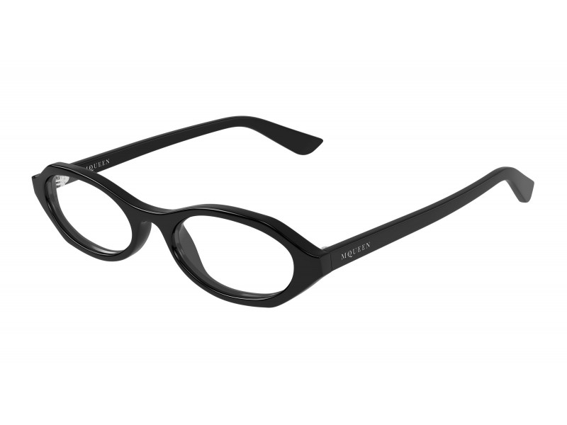 Alexander McQueen AM0559O 001 fekete szemüveg