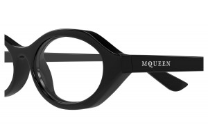 Alexander McQueen AM0559O 001 fekete szemüveg