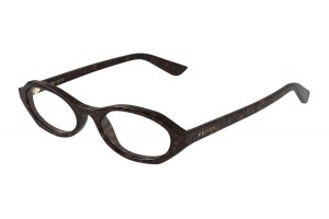 Alexander McQueen AM0559O 002 HAVANA szemüveg