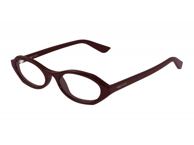 Alexander McQueen AM0559O 003 piros szemüveg