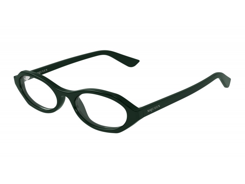 Alexander McQueen AM0559O 004 zöld szemüveg