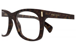 Alexander McQueen AM0551O 002 havana demo lencse
