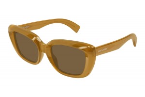 Saint Laurent SL 857 004 - sárga-barna napszemüveg
