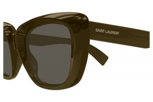 Saint Laurent SL 857 009 barna-szürke napszemüveg