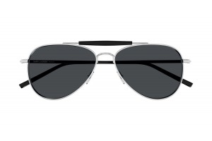 Saint Laurent SL 864 002 Silver Grey napszemüveg