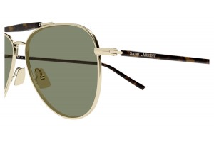 Saint Laurent SL 864 003 arany-zöld napszemüveg