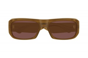 Saint Laurent SL 869 004 barna napszemüveg - elölnézet