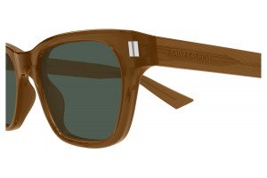 Saint Laurent SL 874 005 barna-zöld napszemüveg