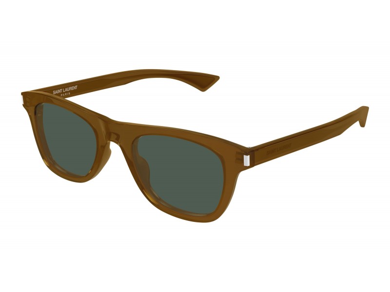 Saint Laurent SL 879 005 Brown Green napszemüveg