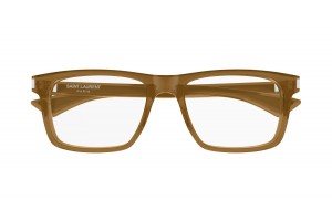 Saint Laurent SL 882 010 barna szemüveg - demo lencse