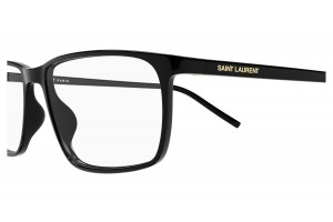 Saint Laurent SL 886 001 fekete szemüveg - demo lencse