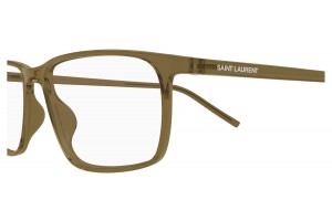 Saint Laurent SL 886 005 barna szemüveg – demo lencse