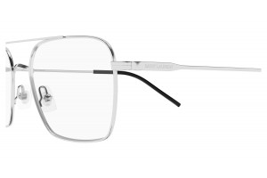 Saint Laurent SL 888 002 ezüst demo lencsés szemüveg