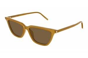 Saint Laurent SL 889 SULPICE THIN sárga-barna