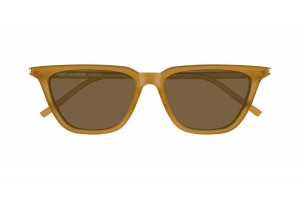 Saint Laurent SL 889 SULPICE THIN sárga-barna