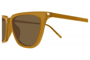 Saint Laurent SL 889 SULPICE THIN sárga-barna