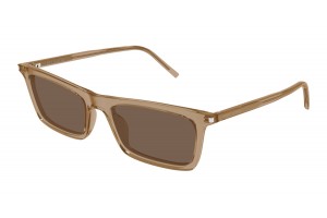 Saint Laurent SL 890 BETTY THIN 005 - barna napszemüveg