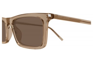 Saint Laurent SL 890 BETTY THIN 005 - barna napszemüveg