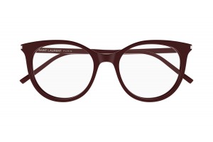Saint Laurent SL 891 005 bordó szemüveg