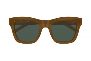 Saint Laurent SL M156 005 barna-zöld napszemüveg