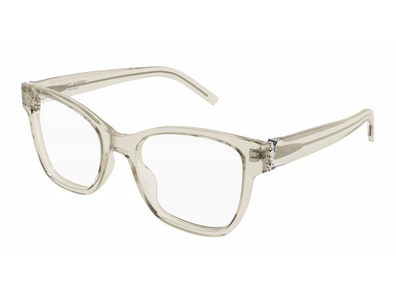 Saint Laurent SL M158 004 bézs demó szemüveg